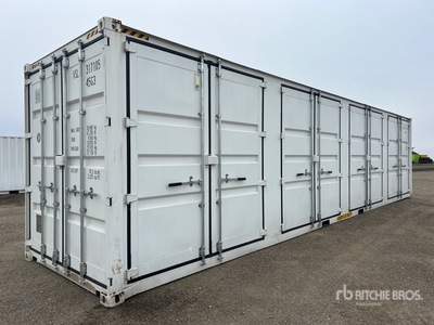 2025 40 ft High Cube Multi-Door Kontener magazynowy