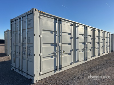 2024 40 ft High Cube Multi-Door Contenedor de almacenamiento