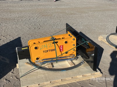 2025 TOFT TOFT680 Brise-roche pour chargeuse (Unused)