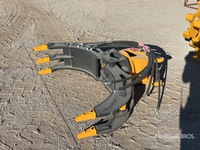 2025 TOFT TOFT04G Rotating Grappin de pelleteuse - Fits Cat 306/307 (Unused)