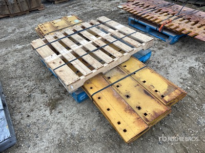 Quantity of (9) 8 ft Long Cutting Edge