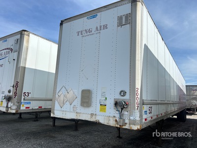 2008 Stoughton Dry 53 ft x 102 in T/A Remolque de furgoneta
