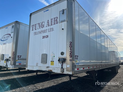 2014 Stoughton Dry 53 ft x 102 in T/A Przyczepa furgon
