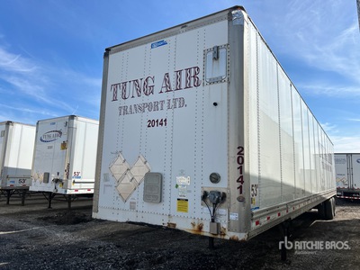 2014 Stoughton Dry 53 ft x 102 in T/A Przyczepa furgon