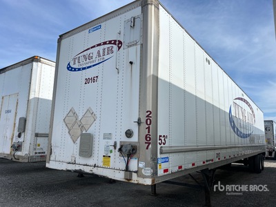 2018 Stoughton Dry 53 ft x 102 in T/A Van Trailer