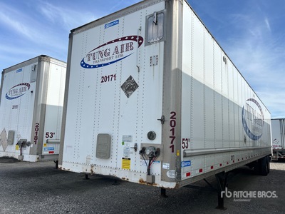 2018 Stoughton Dry 53 ft x 102 in T/A Van Trailer