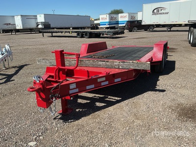 2017 Rollins 16 ft T/A Tilt Deck Trailer