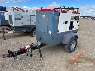 2019 Atlas Copco QAS25IDFT4 20 kW Mobile Generator Set