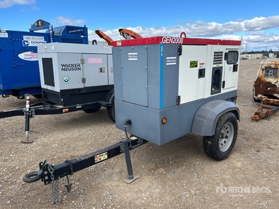 2019 Atlas Copco QAS25IDFT4 20 kW Mobile Generator Set