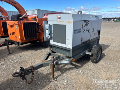 2014 Wacker Neuson G25 19.5 kW Mobile Generator Set