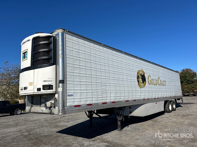 2022 CIMC 1RBR5305 53 ft x 102 in Sliding T/A Refrigerated Trailer