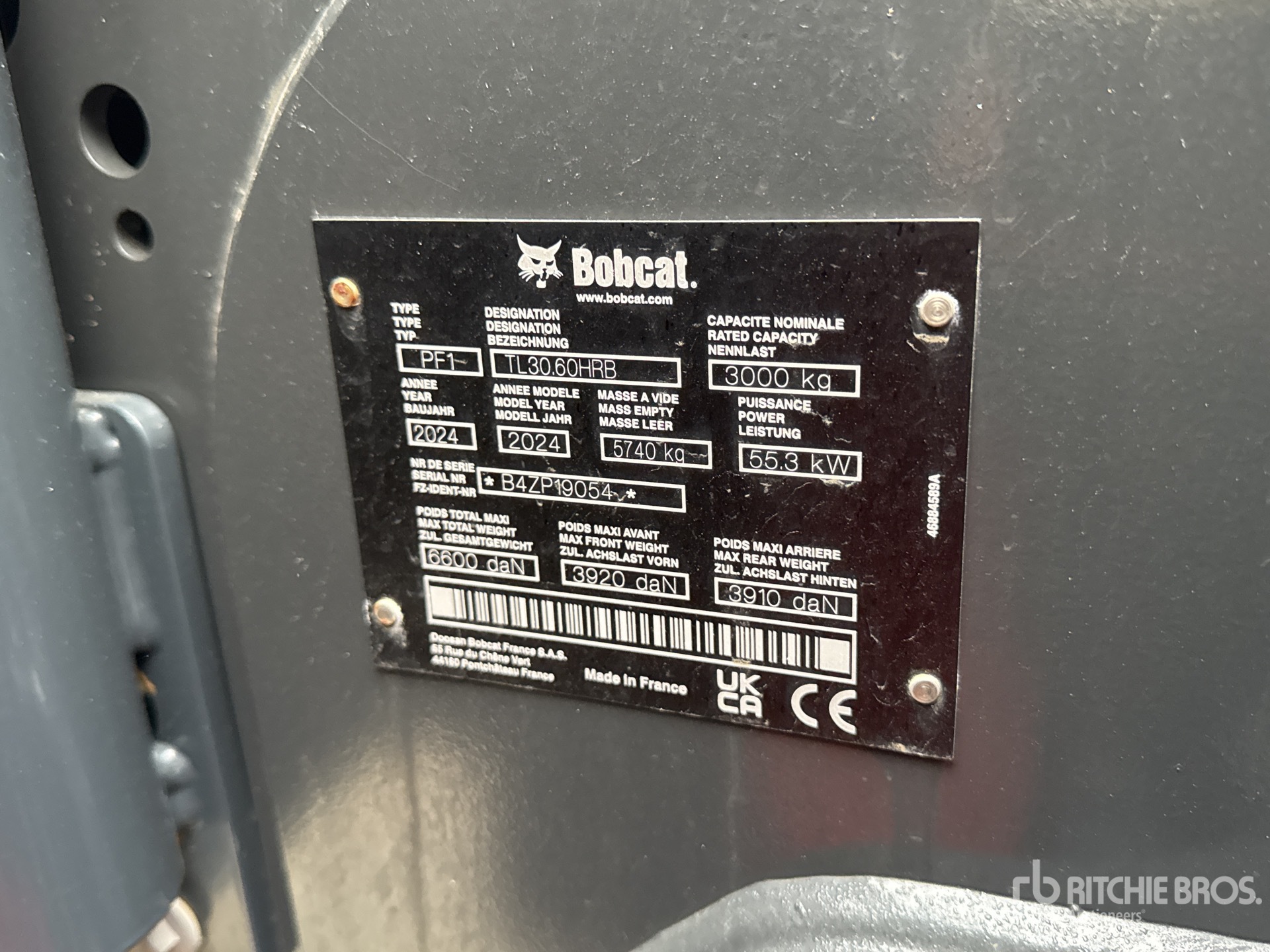 2024 Bobcat TL30.60 4X4X4 Telehandler (Unused)