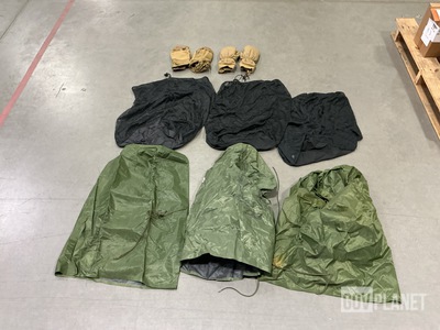 (2) Pairs of Gloves, (14) Clothing Bags, (87) Carry Bags & Assorted Items