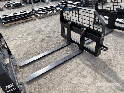JBX 4000 48 in Fourches pour Skid Steer (Unused)