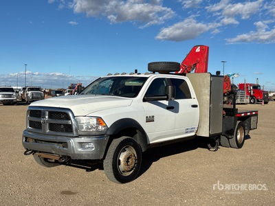 2013 Ferrari 561 5160 lb Knuckle Boom on 2013 Ram 5500 SLT 4x4 Crew Cab Boom Truck