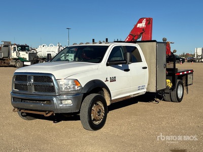 2013 North West Crane 5160 lb Knuckle Boom on 2013 Ram 5500 4x4 Crew Cab mobiele kraan
