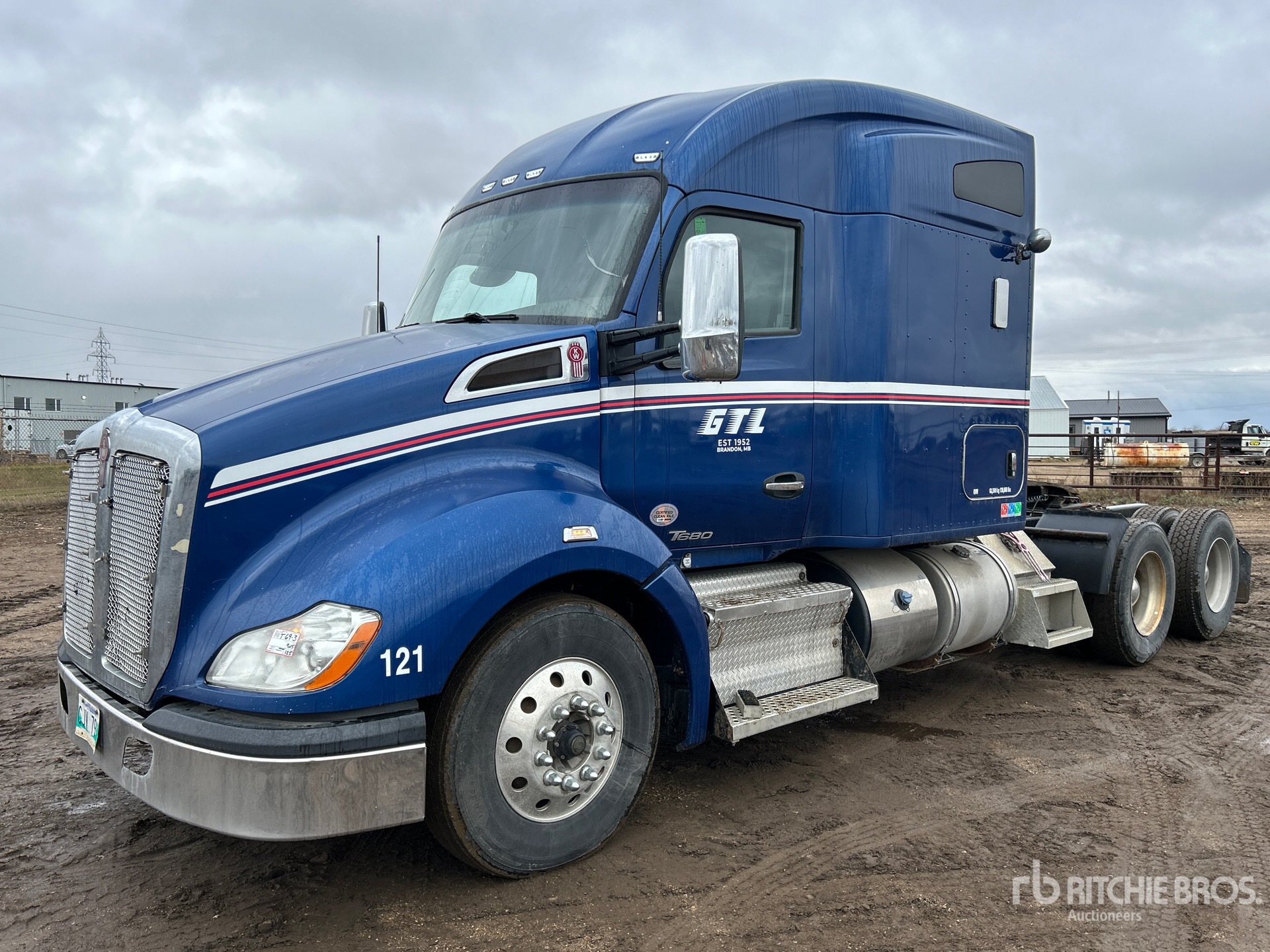 2021 Kenworth T680 6x4 T/A Sleeper Truck Tractor