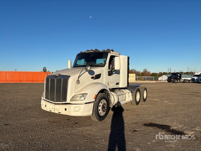 2014 Peterbilt 579 6x4 T/A Day Cab Truck Tractor