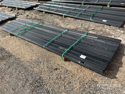 Quantity of (50) 2025 Kit Containers Steel R Panel (Unused)