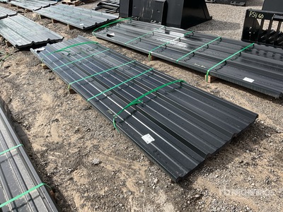 Quantity of (50) 2025 Kit Containers Steel R Panel (Unused)