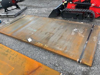 Quantity of (2) 2025 Kit Containers Steel (3/4 in Thick) Steel Plates (Unused)