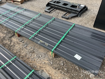 Quantity of (50) 2025 Kit Containers Steel R Panel (Unused)