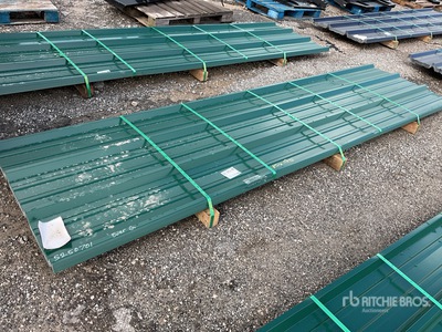 Quantity of (50) 2025 Kit Containers Steel R Panel (Unused)