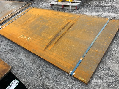 Quantity of (2) 2025 Kit Containers Steel x (3/4 in Thick) Steel Plates (Unused)