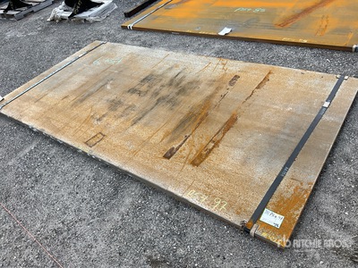 Quantity of (2) 2025 Kit Containers Steel x (3/4 in Thick) Steel Plates (Unused)
