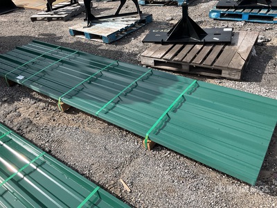 Quantity of (50) 2025 Kit Containers Steel R Panel (Unused)