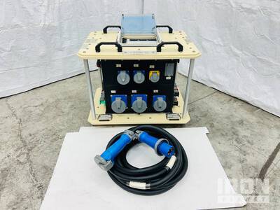 LEX 100KW 350 AMP Power Distribution Spider Box & Power Cord (Unused)