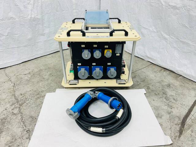 LEX 100KW 350 AMP Power Distribution Spider Box & Power Cord (Unused)