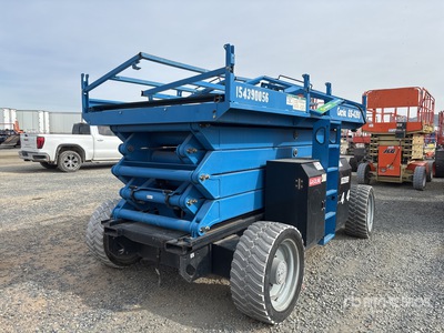 2015 Genie GS4390RT 4x4 Dual Fuel Scissor Lift