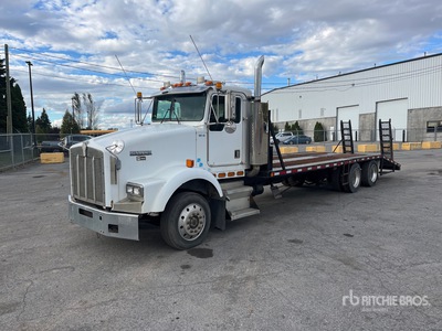 1995 Kenworth T800 6x4 Flatbed Truck