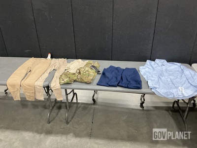 (76) Men's Shirts, (28) Pairs of Women's Slacks & Assorted Items