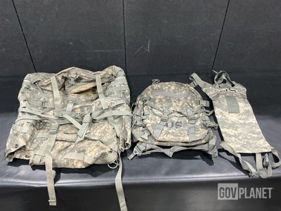 (17) Large Field Rucksacks, (22) Assault Packs & Assorted Items