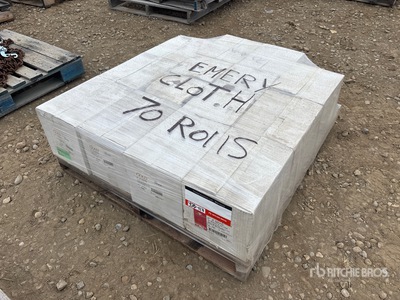 Quantity of (70) Carbo Gold 2 In Emery Cloth Rolls