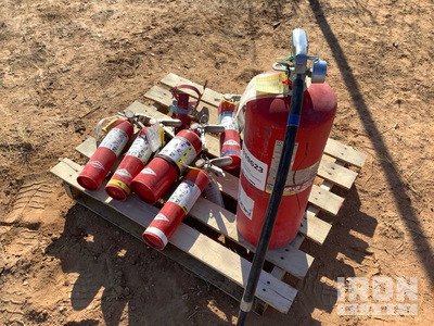 Quantity of (8) Pallets of Fire Extinguishers