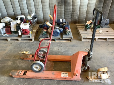 Quantity of (1) Pallet Jack & (1) Dolly