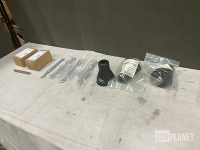 (180) Turnbuckles, (45) Steer Boots, (11) Studs & Assorted Items