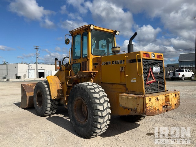 CARGADOR FRONTAL 1989 JOHN DEERE 544E
