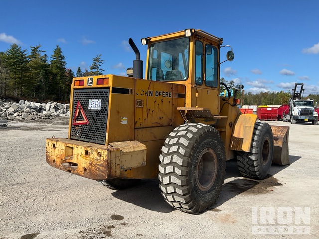 CARGADOR FRONTAL 1989 JOHN DEERE 544E