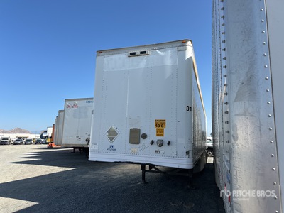 2013 Hyundai VI2530152-AJS 53 ft x 102 in T/A Geschlossene Anhänger