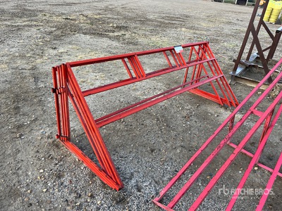 Quantity of (4) 8 ft Well Safety Zaun