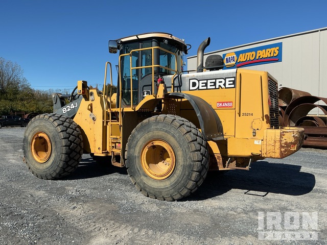 CARGADOR FRONTAL 2007 JOHN DEERE 824J