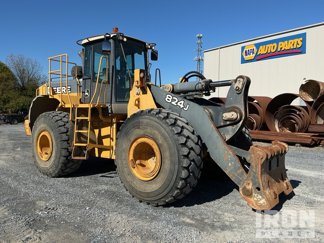 CARGADOR FRONTAL 2007 JOHN DEERE 824J