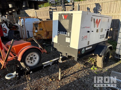2022 Wacker Neuson G25 20 kW Generador