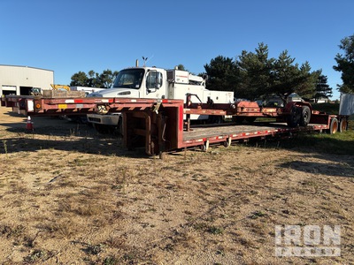 2001 Fontaine DDFT-5-7048AWK 48 ft T/A Double Drop Step Deck Trailer