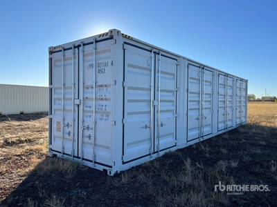2025 40 ft High Cube Multi-Door Storage Container