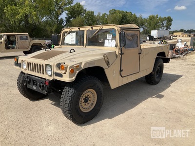2012 AM General M1097A2 HMMWV 2 Door Soft Top w/Truck Body